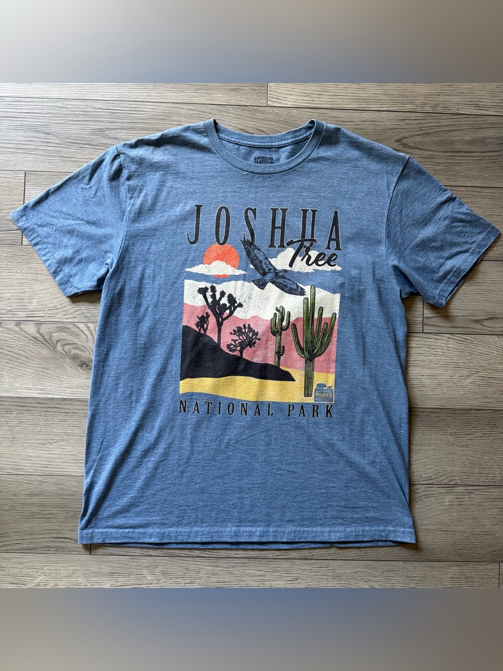 Men’s American Classics Joshua Tree National Park T-Shirt Size Large